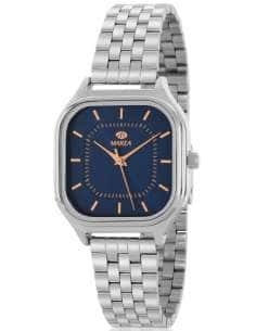 Reloj para Mujer con Esfera Azul y Detalles Dorado Rosado - Marea B41381/4