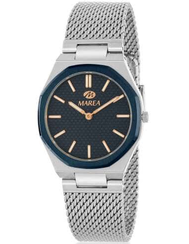 Reloj para Mujer con Correa Milanesa y Esfera Azul - Marea B54305/1