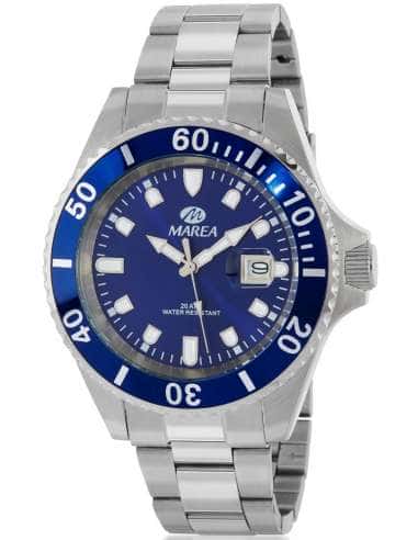 Reloj para Hombre con Esfera Azul y Bisel Deportivo - Marea B36094/17