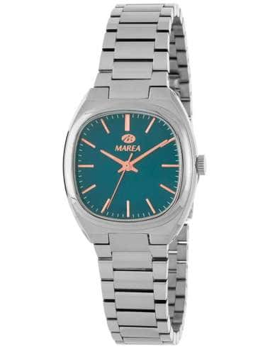 Reloj para Mujer Esfera Verde y Detalles Rosados - Marea B54288/2