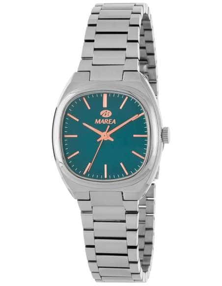 Reloj para Mujer Esfera Verde y Detalles Rosados - Marea B54288/2