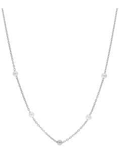 Collar para Mujer de Plata con Perlas - Marea D03207/AQ