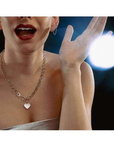 Collar para Mujer de Acero Con Colgante Corazón - Lotus LS2271/1/1