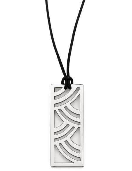 Collar para Mujer colgante Acero y piedra luna