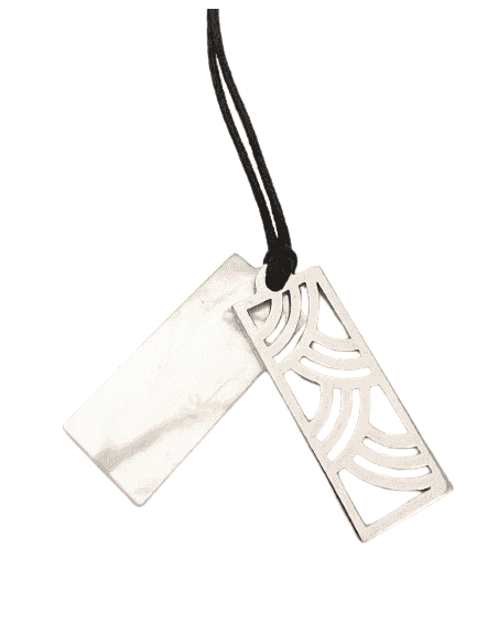 Collar para Mujer colgante Acero y piedra luna