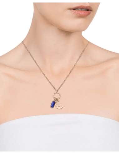 Collar para Mujer de Acero Dorado y Piedras Multicolor - Viceroy 1443C01012