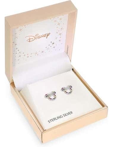 Pendientes para Niña de Plata con Forma de Minnie con Circonitas - Disney AG0009P1