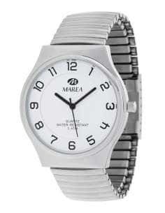 Reloj para Hombre con esfera blanca e índices negros - Marea B35274/1