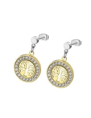 Pendientes para Mujer de Acero Arbol de la vida - Lotus LS2181/4/2