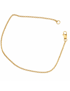 Pulsera para Mujer en Oro Cadena rolo Forzada - Oro 18K