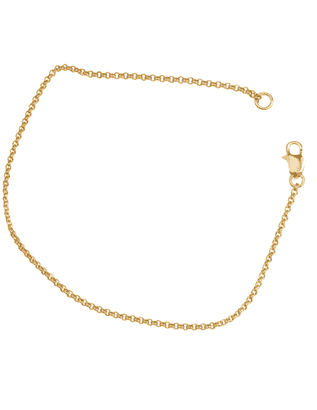Pulsera para Mujer en Oro Cadena rolo Forzada - Oro 18K