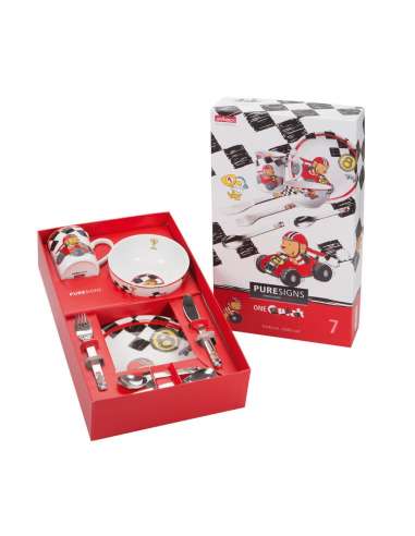 Vajilla Infantil  One Quick de 7 Piezas con...