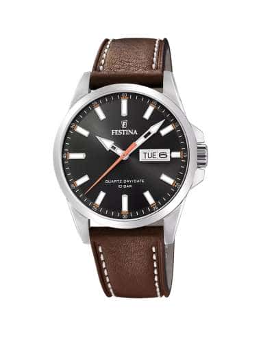 Reloj para Hombre correa con Esfera negra - FESTINA F20358/2