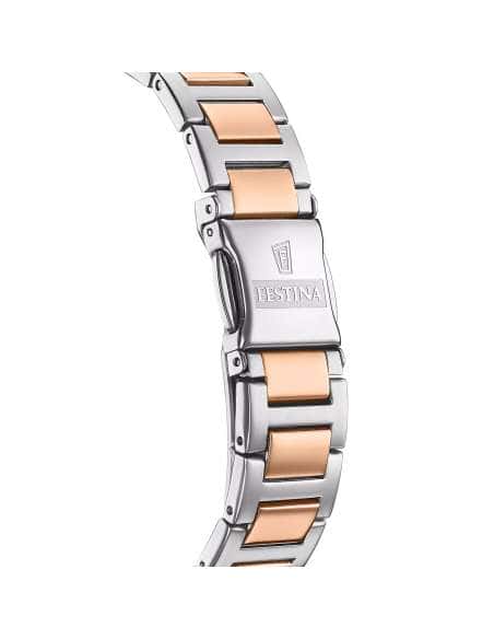 Reloj para Mujer Bicolor con Esfera Verde y Circonitas - Festina F20620/2