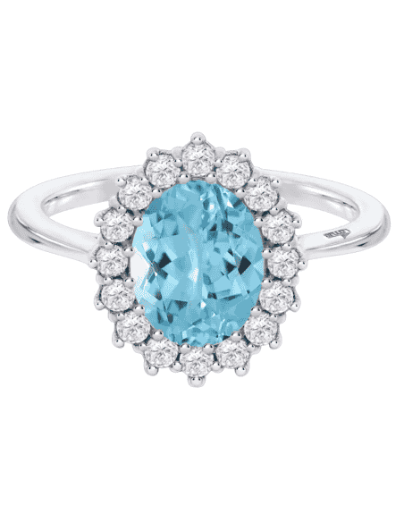 Anillo para Mujer rosetón con Circonitas Plata de Ley - Lotus LP3459-3/512