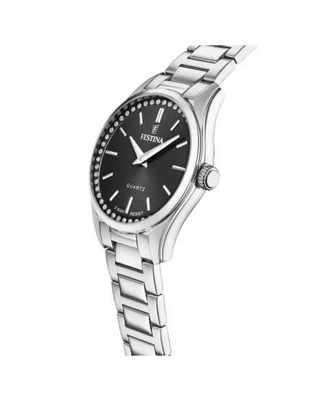 Reloj para Mujer  con Esfera negra y circonitas - Festina F20583/4