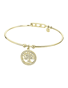 Pulsera para Mujer Arbol de la Vida de Acero Dorado - Lotus LS2120/2/3