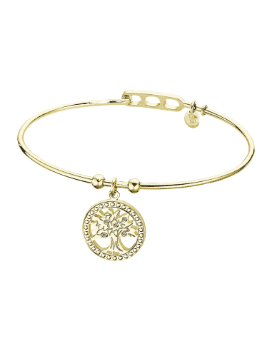 Pulsera para Mujer Arbol de la Vida de Acero Dorado - Lotus LS2120/2/3