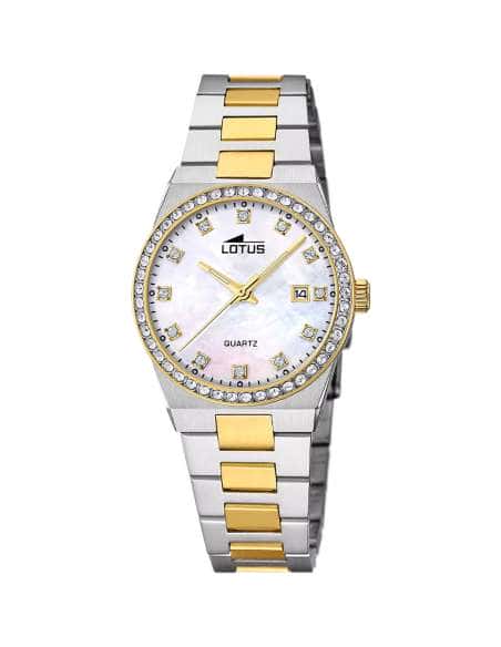 Reloj para Mujer Esfera Nacarada y circonitas - Lotus 18886/B