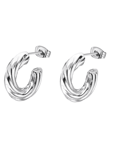 Pendientes para Mujer Aros de Acero - Lotus LS2416/4/1