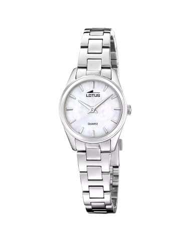 Pack Reloj y Complementos para Mujer 2Gether Esfera nacar con Pulsera de Regalo - Lotus 19006/1