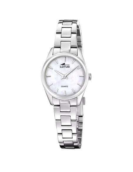 Pack Reloj y Complementos para Mujer 2Gether Esfera nacar con Pulsera de Regalo - Lotus 19006/1