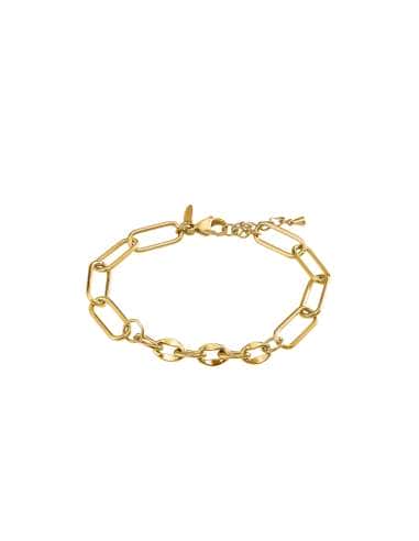 Pack Reloj y Complementos para Mujer 2Gether Esfera Champagne y Correa de Acero Dorado y Pulsera de Regalo - Lotus 19011/2