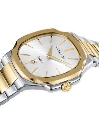 Reloj para Hombre Esfera Plateada con Acero Bitono - Viceroy 45111-87