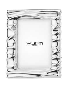 Marco de Fotos Resina con Baño de Plata diseño con Ondas - Eventi R18440