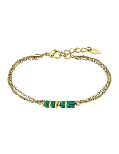 Pulsera para Mujer de Acero Dorado - Lotus LS2561/2/3