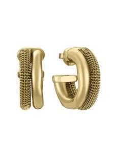 Pendientes para Mujer Dobles de Acero Dorado - Viceroy 14345E01012