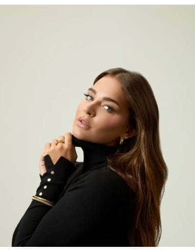 Pendientes para Mujer Dobles de Acero Dorado - Viceroy 14345E01012