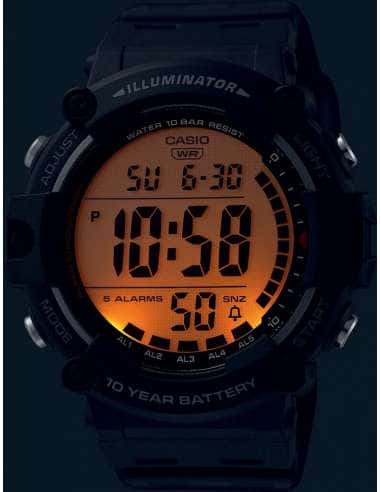 Reloj para Hombre de Acero Negro - Casio AE-1500WH-1AVEF