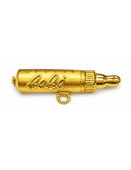 Alfiler Clásico con Motivo de Biberón – Oro Amarillo 18K
