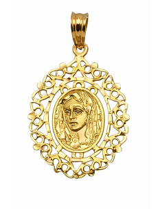 Medalla Santa Macarena - Oro Amarillo 18k