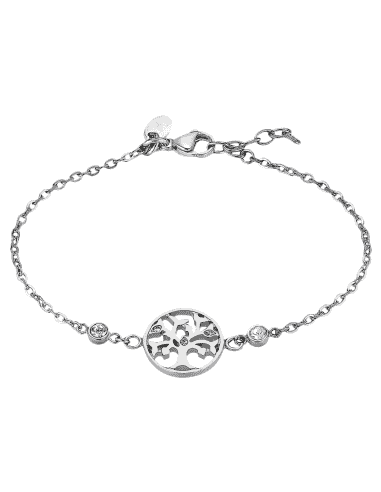 Pulsera para Mujer de Acero Arbol de la Vida - Lotus LS2600/2/1