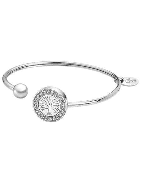 Pulsera para Mujer de Acero Arbol de la Vida - Lotus LS2181/2/1