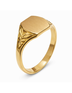 Sello Fino de Oro Cadete Macizo - Oro Amarillo 18k