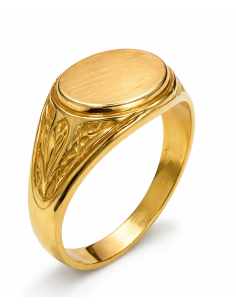 Sello Fino de Oro Cadete Macizo - Oro Amarillo 18k