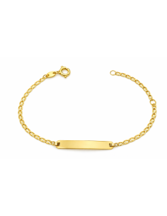 Pulsera Esclava Infantil –  Oro Amarillo 9K