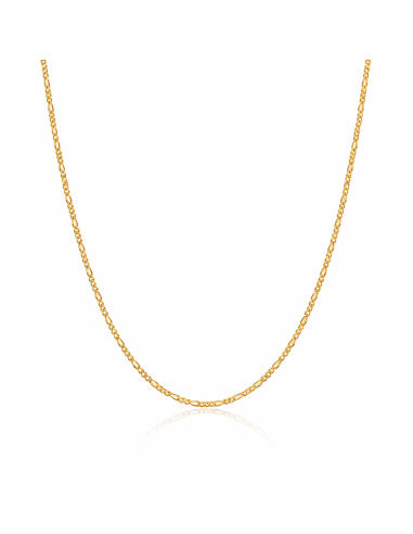 Cadena eslabón 3x1 - Oro Amarillo 9k