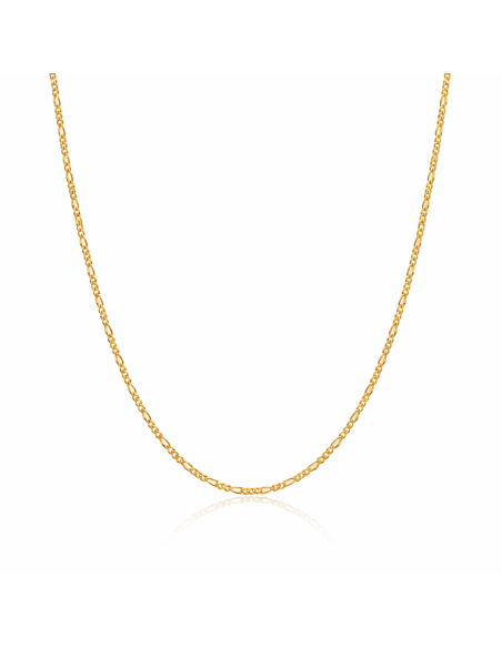 Cadena eslabón 3x1 - Oro Amarillo 9k