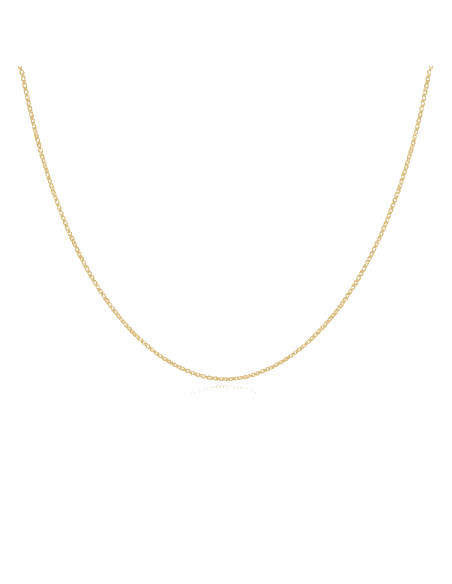 Cadena de Eslabón Redondo – Oro Amarillo 9K