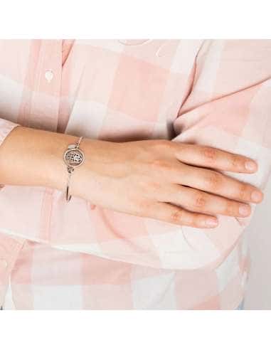 Pulsera para Mujer de Acero rígida Mano de Fatima - Lotus LS2014/2/6