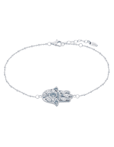 Pulsera para Mujer de Plata Mano de Fatima - Lotus LP1989-2/7