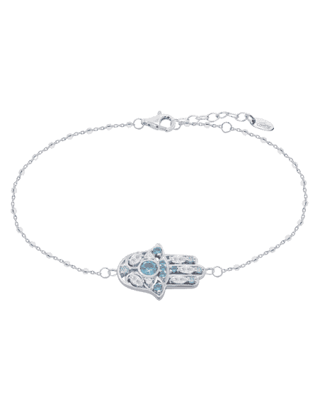 Pulsera para Mujer de Plata Mano de Fatima - Lotus LP1989-2/7