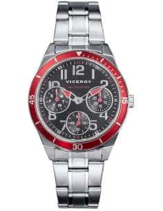Reloj para Niño Multifunción esfera Negra con Bisel Rojo - Viceroy 432315-55