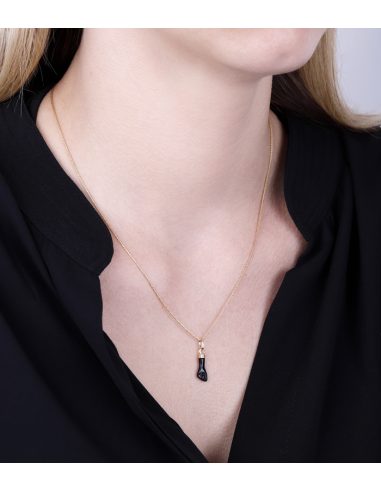 Colgante Puño negro - Oro Amarillo 18k