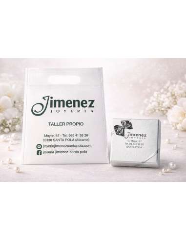 Colgante Corazón y  Circonitas - Oro Amarillo 18K