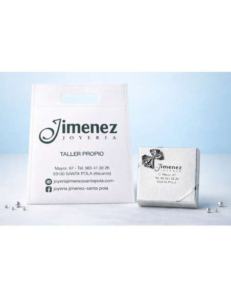 Colgante Cruz Lateral - Oro Amarillo 18K ( Personalizable con su nombre)